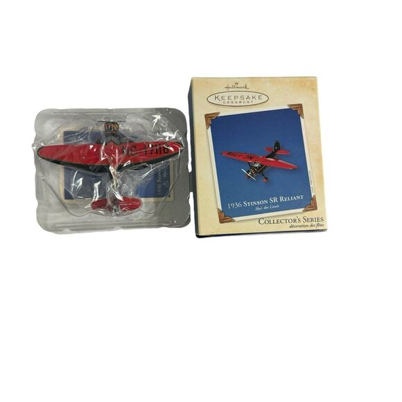 2003 Hallmark 7th Sky's the Limit 1936 Stinson SR Reliant New but SDB w/ Price - Picture 2 of 5